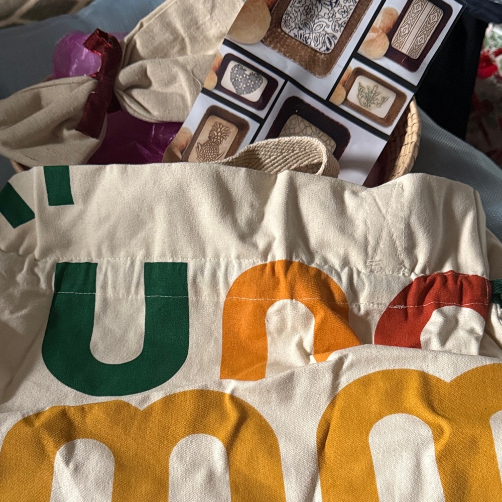 Colorful Graphic Tote Bag
